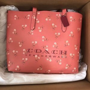 Authentic Coach Highline Floral Tote